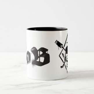 2 Couleurs Fils de Ben - tasse de Spraypaint