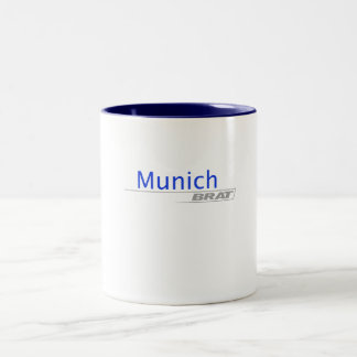 2 Couleurs Gosse de Munich - tasse de café de deux tons -