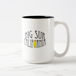 2 Couleurs Grand Sur, tasse de la Californie
