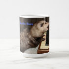Grande tasse avec l'opossum de chant