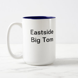2 Couleurs Grande tasse de café Eastside de Tom