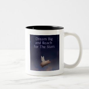 2 Couleurs grande tasse rêveuse