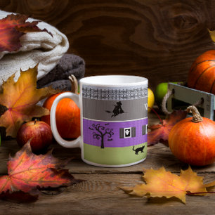 2 Couleurs Halloween a hanté la tasse du Brew de la sorcièr