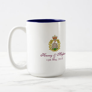 2 Couleurs Harry et tasse commémorative de Meghan