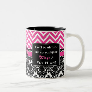 2 Couleurs Haute tasse de Dana de mouche