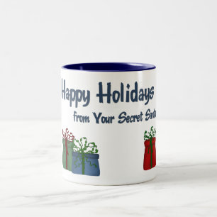 2 Couleurs HH de vos paquets secrets de Père Noël - tasse d