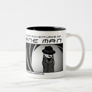 2 Couleurs Homme de doctrine ! ! Tasse de type d'espion