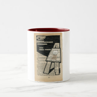 2 Couleurs Il est monté les escaliers… la tasse de baril de