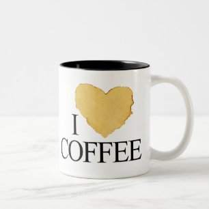 2 Couleurs j'adore la tasse de café