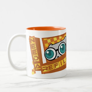 2 Couleurs J'ai besoin d'une recharge : Tasse de Pilz-E