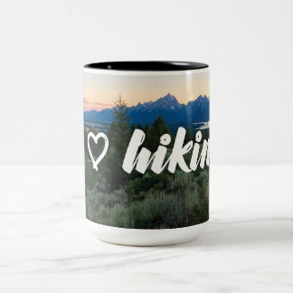 2 Couleurs J'aime augmenter la tasse de café
