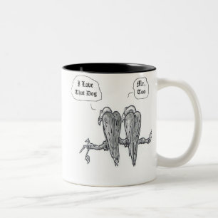 2 Couleurs J'aime cette tasse de chien