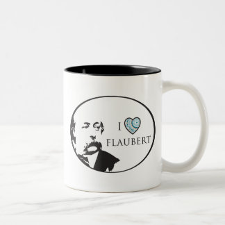 2 Couleurs J'aime la tasse de Flaubert