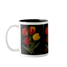 j'aime la tasse de tulipe