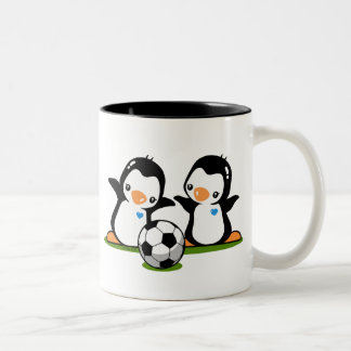2 Couleurs J'aime la tasse du football