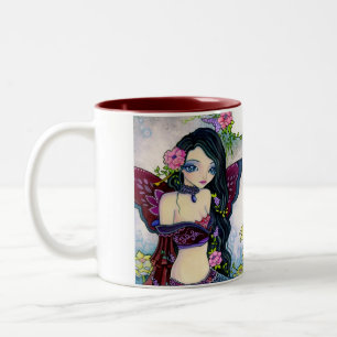2 Couleurs * Jardin brumeux * - tasse