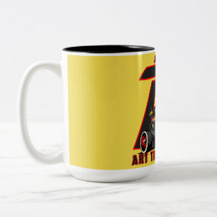 2 Couleurs Jaune de tasse d'ATB Rod