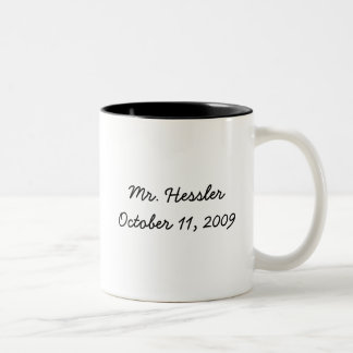2 Couleurs Je fais.  Tasse de mariage