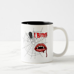 2 Couleurs Je mords la tasse de café ! !