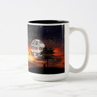 2 Couleurs Je suis la tasse du fils préféré de la maman