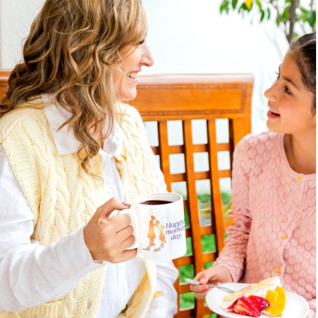 2 Couleurs Joyeuse tasse de la fête des mères (Créateur téléchargé)