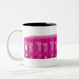 2 Couleurs Kawaii Pink Guillotine tasse à café de l'armée. Ch