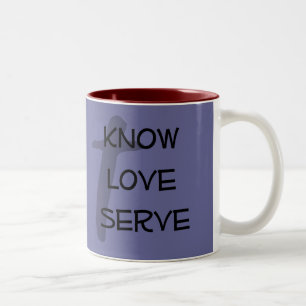 2 Couleurs KLS ~ tasse chrétienne personnalisable