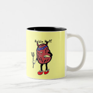 2 Couleurs La CX enfer de raisin sec ! Tasse