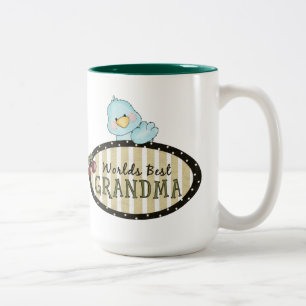 2 Couleurs La meilleure tasse de la grand-maman du monde