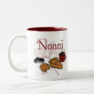 2 Couleurs La meilleure tasse de Nonni du monde