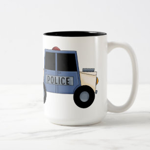 2 Couleurs La plus grande tasse du policier du monde