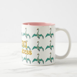 2 Couleurs La princesse de cygne - tasse de cygne d'ODETTE