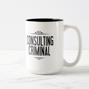2 Couleurs La seule tasse criminelle de consultation du monde