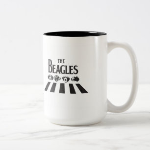 2 Couleurs La tasse de beagles