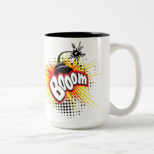 2 Couleurs La tasse de boom
