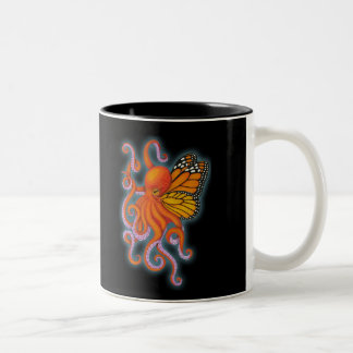 2 Couleurs La tasse de café foncée de seigneur Cthulhu