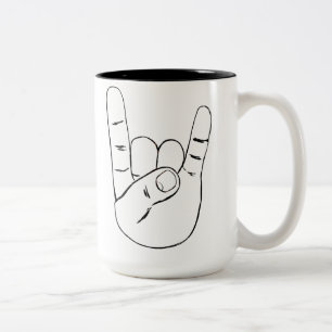 2 Couleurs La tasse de métaux lourds du mélomane