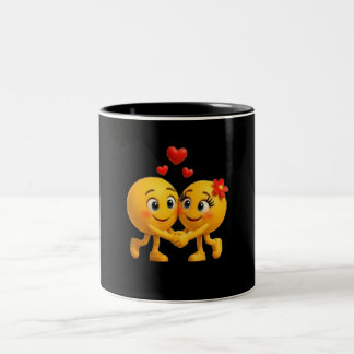 2 Couleurs La tasse des amoureux
