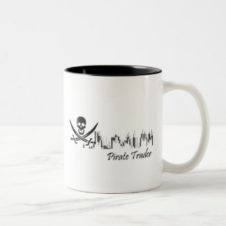 2 Couleurs La tasse du commerçant de pirate