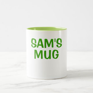 2 COULEURS LA TASSE DU SAM