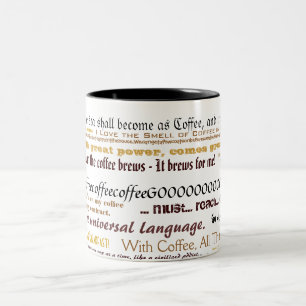 2 Couleurs La tasse - édition de café