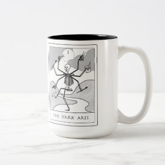 2 Couleurs La tasse foncée d'arts