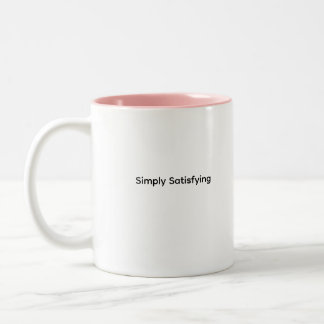 2 Couleurs La tasse intérieure saumon bicolore