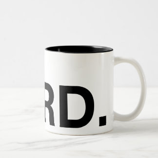 2 Couleurs La tasse nerd libre de gluten