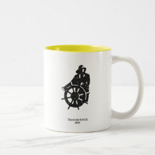 2 Couleurs La tasse vintage de Gorton