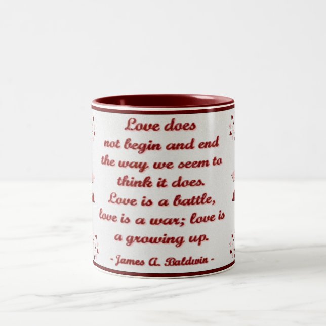 2 Couleurs L'amour fait… Tasse (Centre)