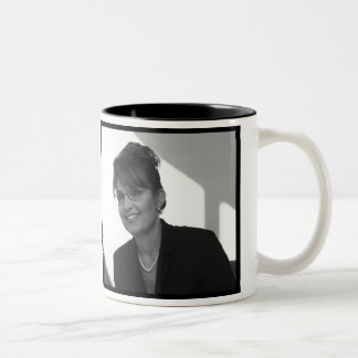 2 Couleurs L'amoureux de l'Amérique - tasse de Sarah Palin