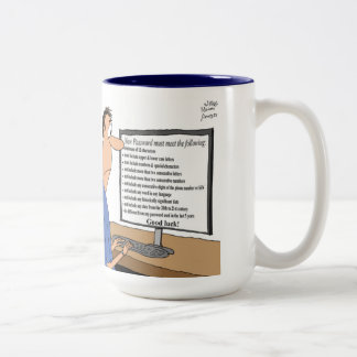 2 Couleurs L'analyste de valeurs mobilières prend la tasse du