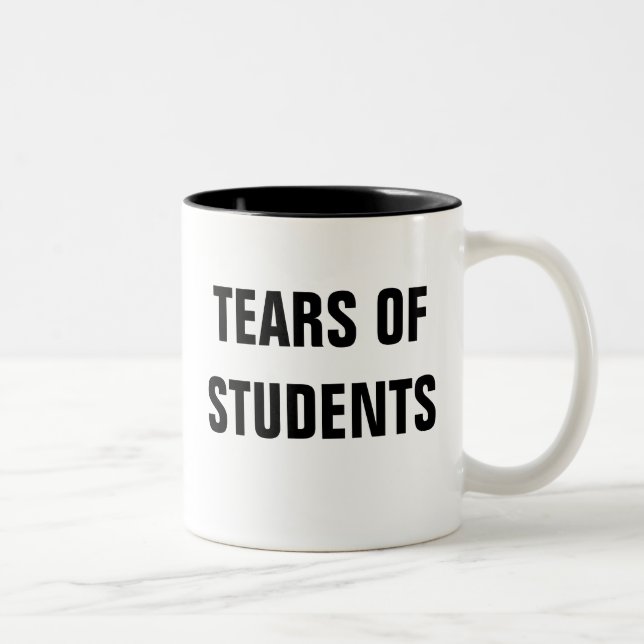2 Couleurs Larmes de tasse d'étudiants (Droit)