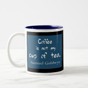 2 Couleurs Le café n'est pas ma tasse de thé